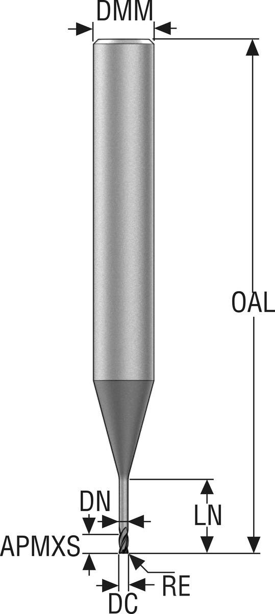 PINNFRÄS HM JME564008G4R005.0Z 4-SIRA