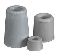 DÖRRSTOPP 40X40MM GRÅ