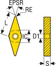 SKÄR VNGA160408S-01525-L1-B CH2540
