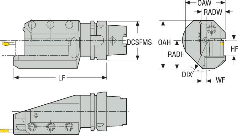 HÅLLARE E9364-ASHL-132-25JETI