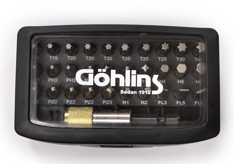 BITSBOX 31 DELAR SVART GÖHLINS