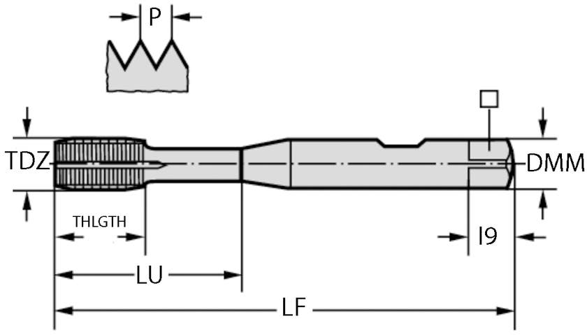 GÄNGTAPP S2066305-M12