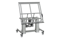 Vinklat Tvåpelarstativ Mobilt 1200x1200 mm