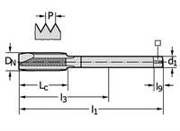 GÄNGTAPP TC216-M12-L0 TIN RAK ALLROUND