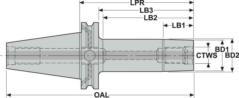 HÅLLARE DIN40ADB-M20-110