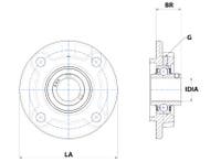 LAGERENHET SNR UCFC212