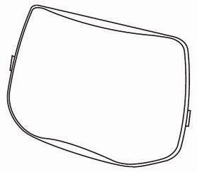 SKYDDSGLAS YTTRE 9100 526000 10ST/FP