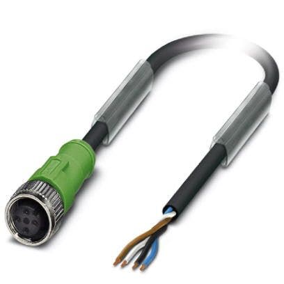 KABEL M12 1,5M HONA RAK 4-POL SAC-4P- 1,5-PUR/M12FS