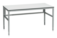 ARBETSBORD LD 300 LAMINAT 1200 X800 MM LJUSGRÅ RAL 7035