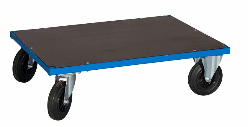 PLATTFORMSVAGN, 700X1000 270 MM BLÅ