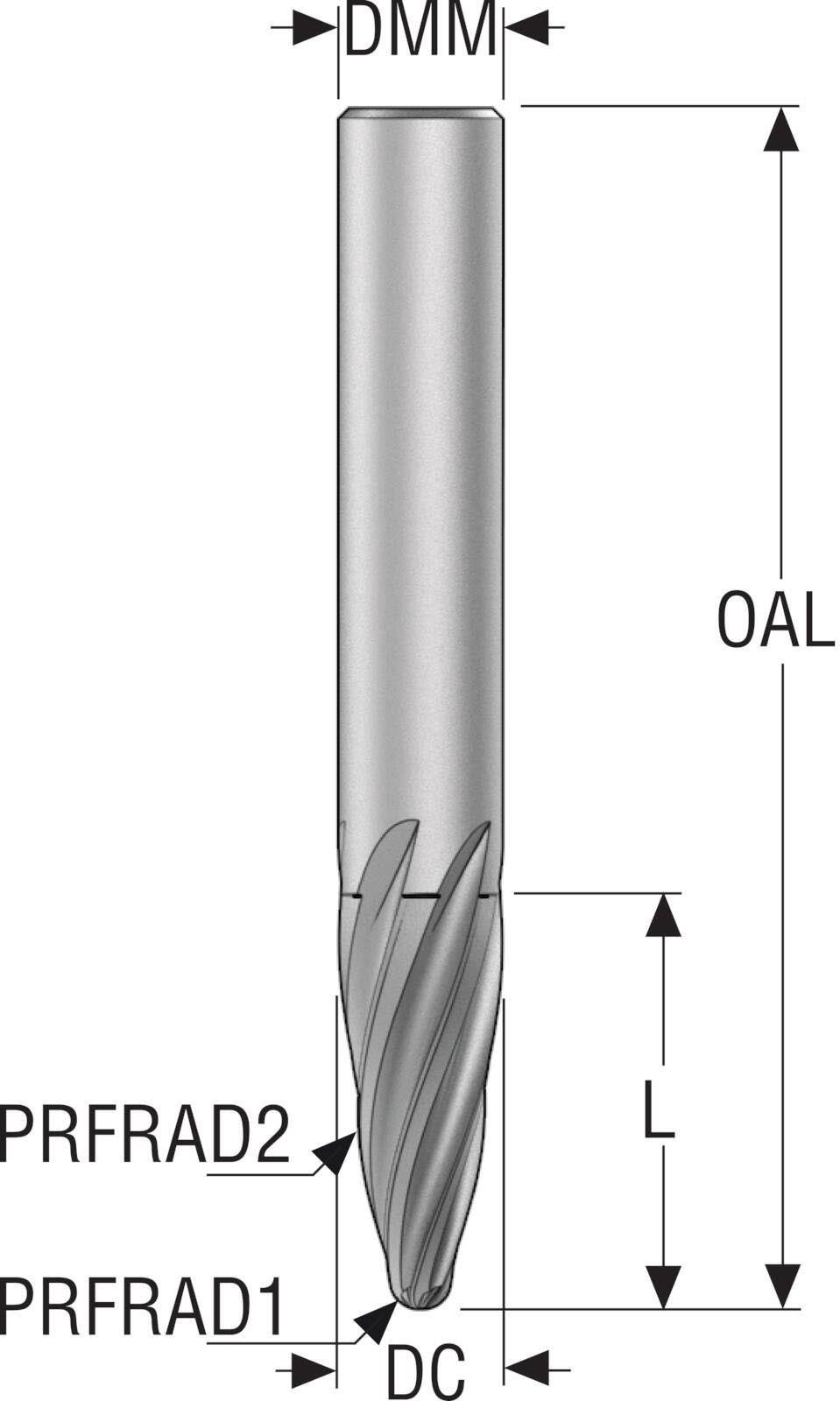PINNFRÄS JH736160X2R3R75.0Z6,S IRA
