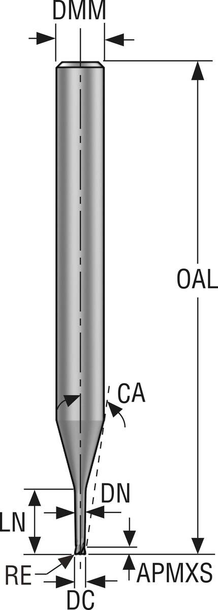 PINNFRÄS HM JME144015J3R010Z4. 0-HXT