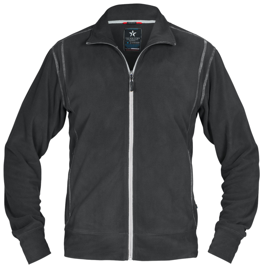 FLEECEJACKA FJ36 GRÅ L