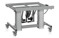 Vinklat Tvåpelarstativ Mobilt 1200x1200 mm