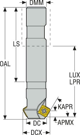 FRÄS R215.39-00.750-3