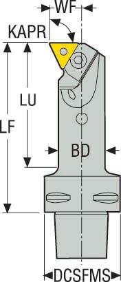 HÅLLARE C6-PTFNL-27140-16-W