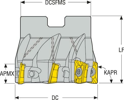 FRÄS R220.69-01.50-10-6A