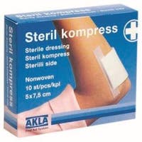 CELLOSOFTKOMPRESS 5X7,5 CM AKLA 94010