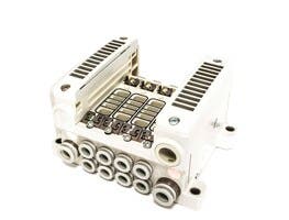 ANSL.PLATTA VV5QC21-04C8SDO-S 4 PL. INBYGGD LJUDDÄMPARE