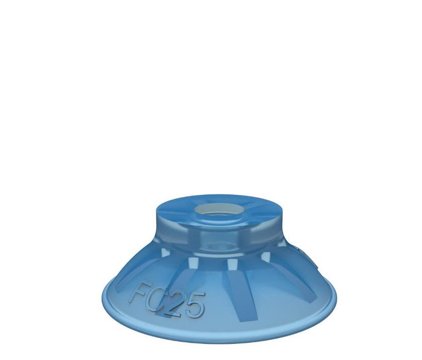 SUGKOPP FC25P.4D PU50 BLÅ