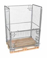 PALLCONTAINER 1500 MM ELFÖRZINKAD