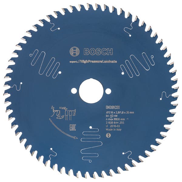 CIRKELSÅGKLINGA 216X30X2,8MM 6 4T EXP HPR