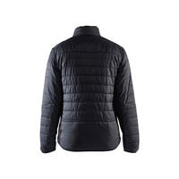 Jacka Varmfodrad Dam Svart/Röd L