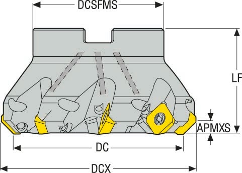 FRÄS R220.53-0050-12-4A