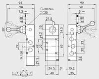 VENTIL MAV 36 LEO 1/4 CC