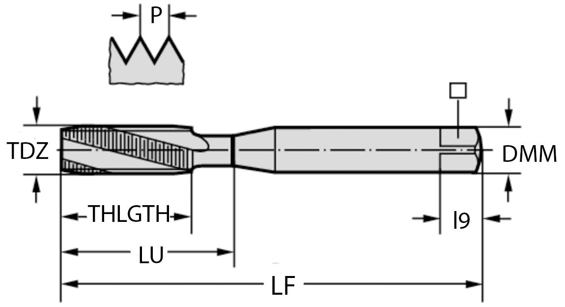 GÄNGTAPP UNC5/16 SPIRAL