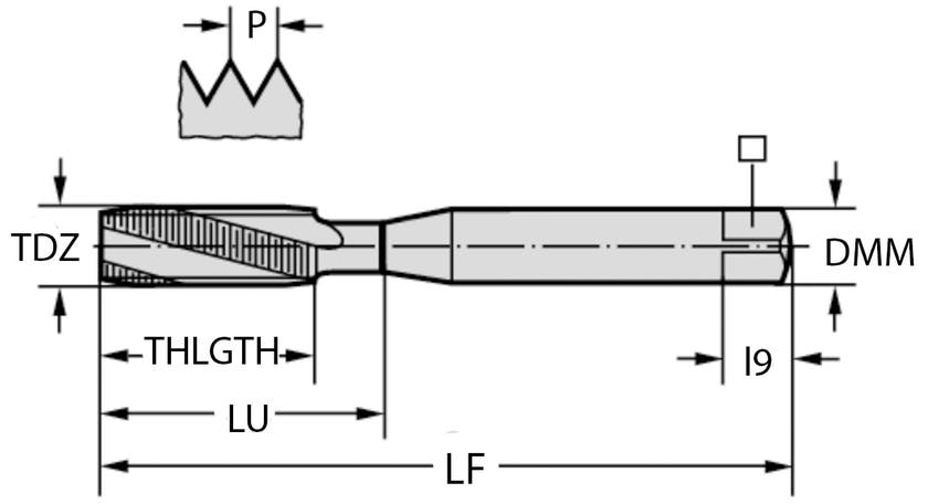GÄNGTAPP UNC5/16 SPIRAL