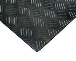 GUMMIMATTA DURKMATTA SVART 5 MM 1400 B