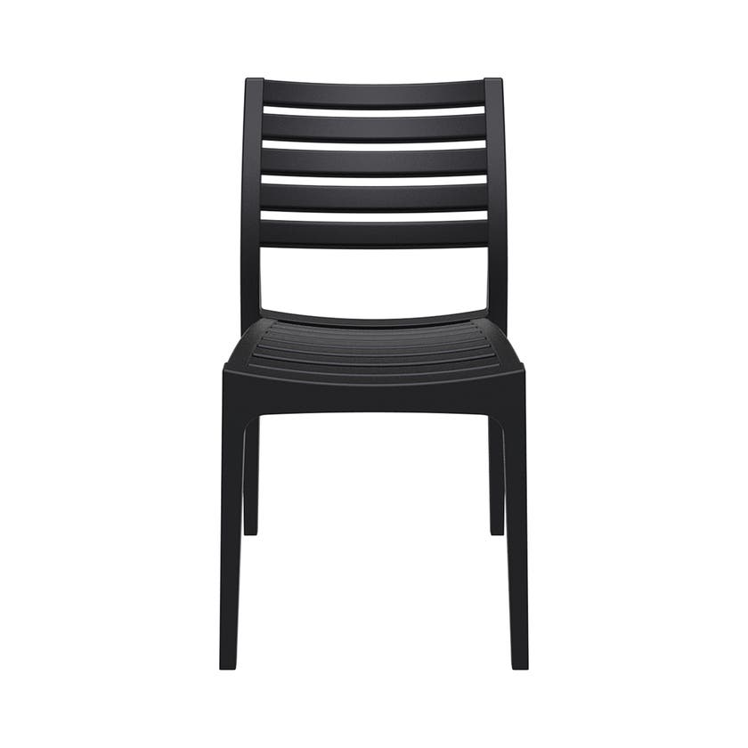 ARES STAPELBAR STOL, SVART