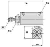 CDJP2B16-10D PINNCYLINDER