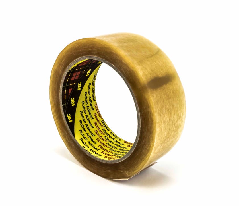 PACKTEJP 38MMx66M 3M KLAR TYSTAVRULLAD TYNGRE GODS