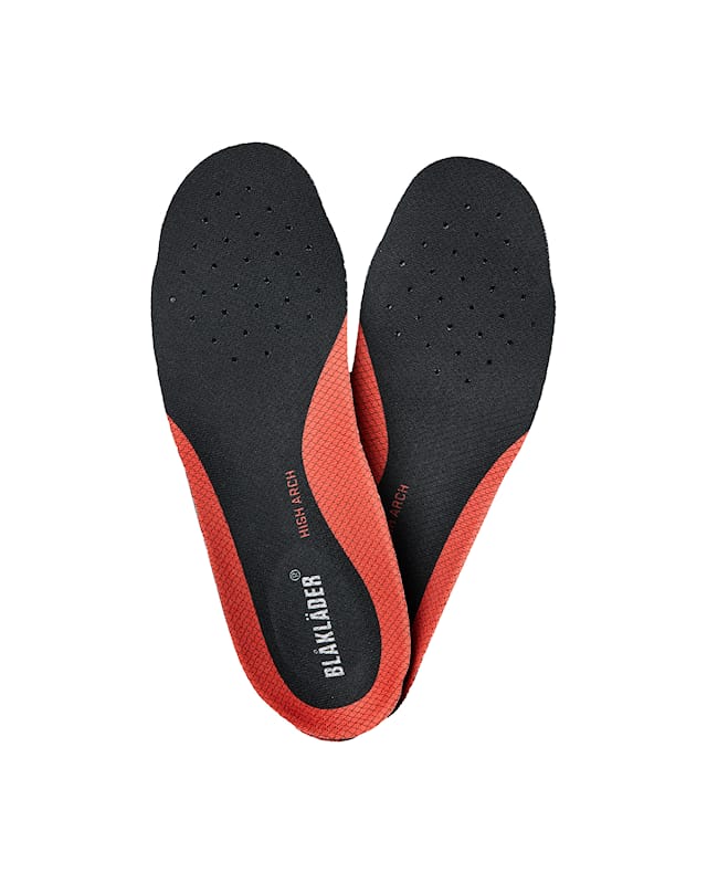 25620000 Footbed High Svart