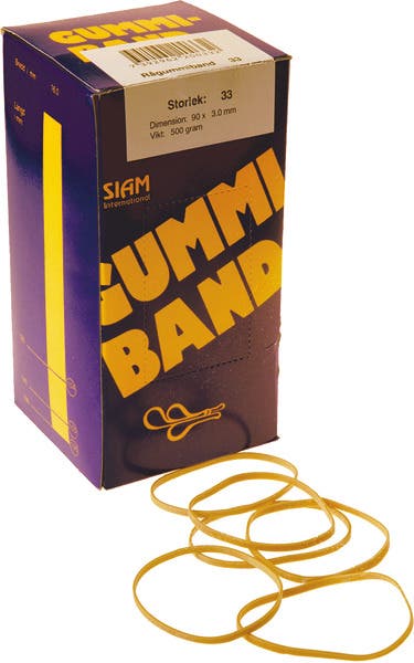 RÅGUMMIBAND 500G 1,5 X76MM NR 18 1590ST/FP