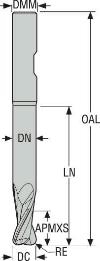 FRÄS JS452100E3R050.3Z2-HEMI
