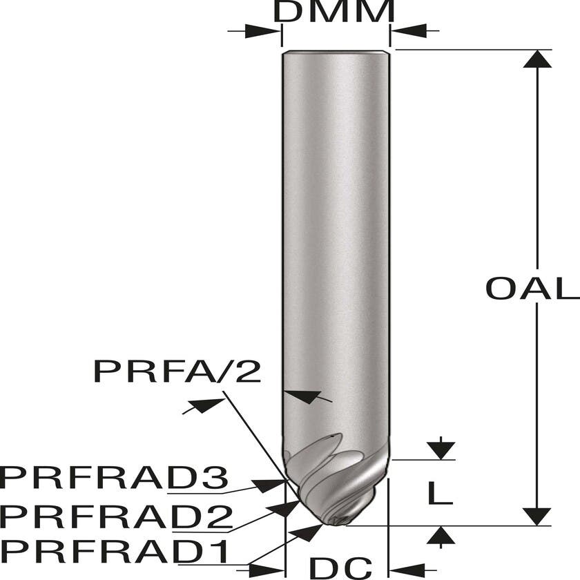 PINNFRÄS JH724100T2R2R030.0Z4, HXT