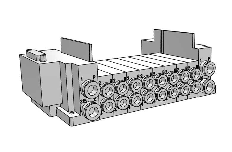 SS5Y5-10F1-08B-C8-NA MANIFOLD BASE