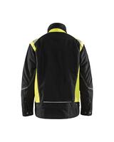 JACKA 49151370 SVART/GUL S