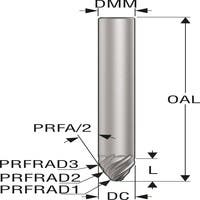 PINNFRÄS JH726100T2R2R030.0Z6, HXT