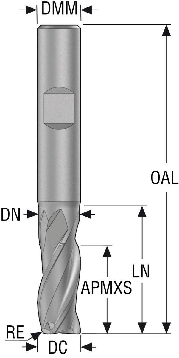 PINNFRÄS JSE513200E2R100.3Z3,S IRA