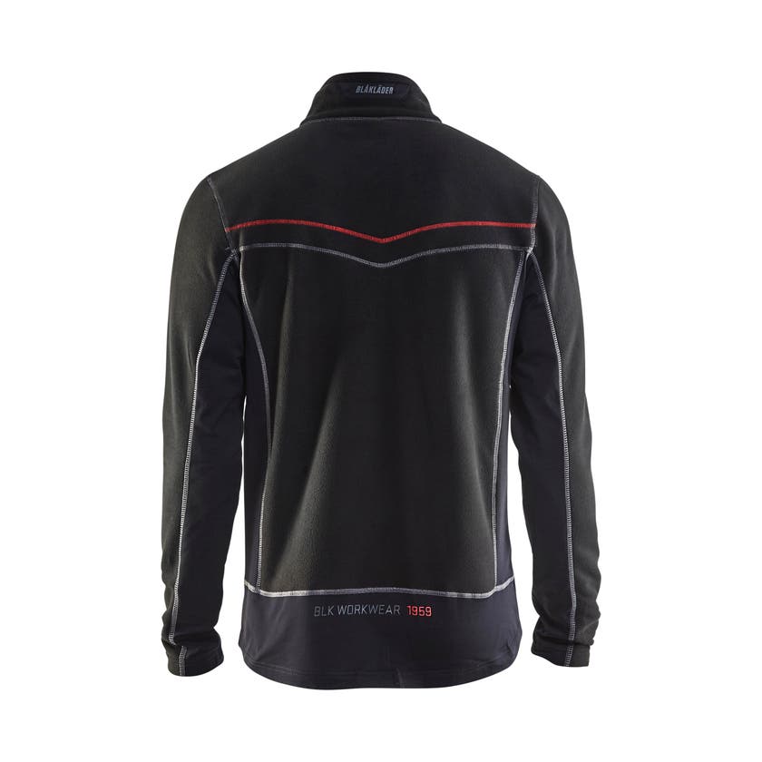 FLEECEJACKA 49971010 SVART XS