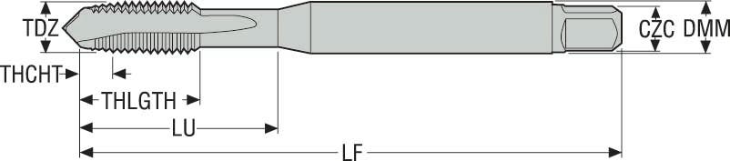 TAPP MTP-M2.6X0.45ISO6H-TB-M00 3