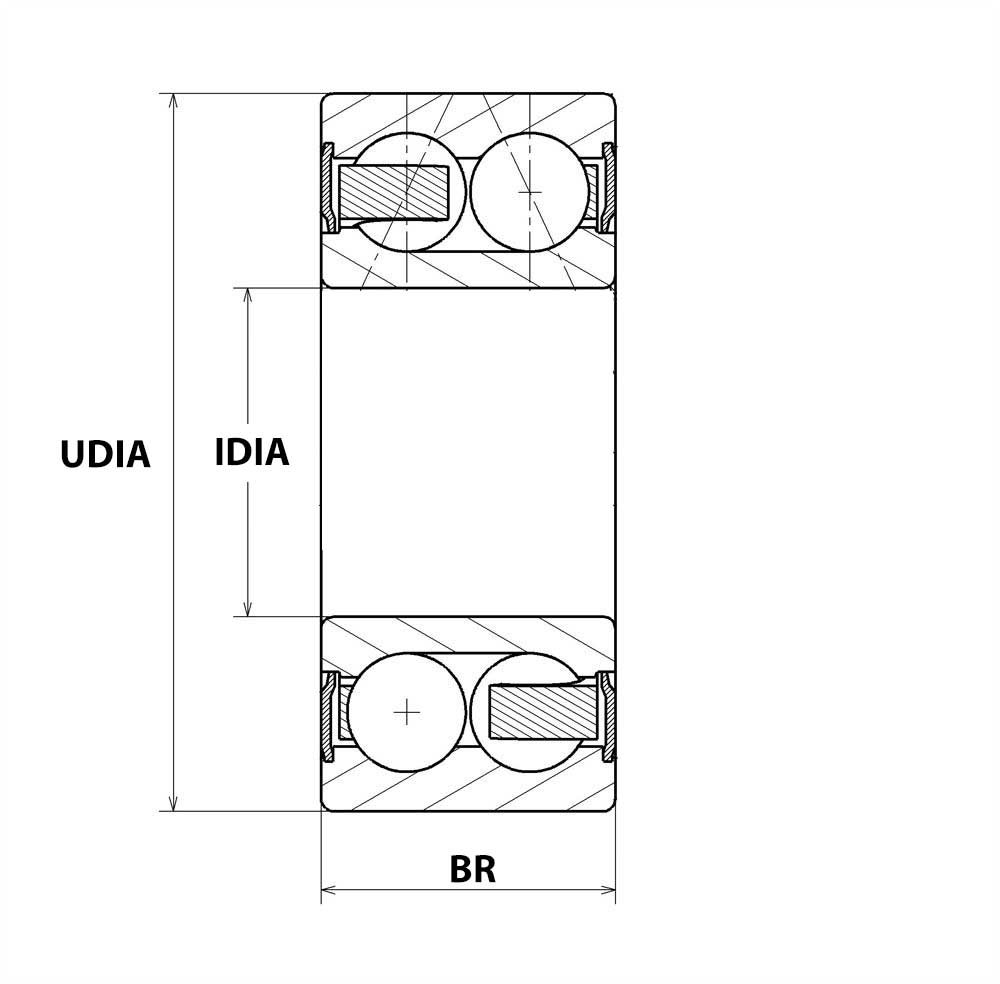 VINKELKONTAKTLAGER 5207