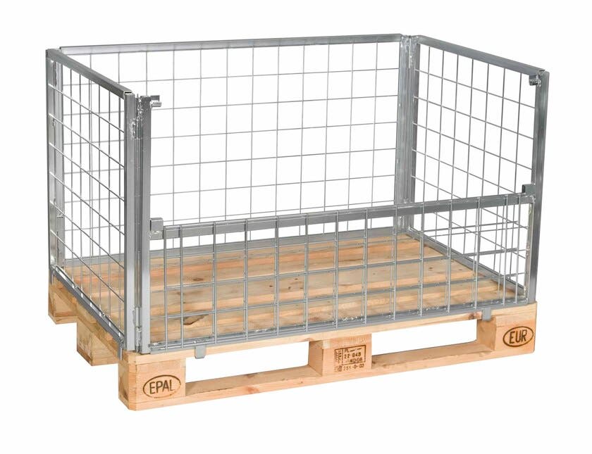 FLEXPALLRAM 660 MM ELFÖRZINKAD