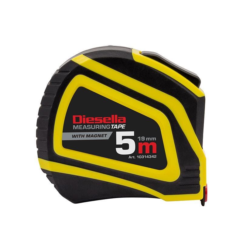 MÅTTBAND 5M MAGNET AUTO-LOCK, ABS KAPSEL