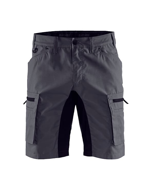 SHORTS 14491845 GRÅ/SVART 44