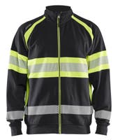 Varseltröja Svart/Varselgul M